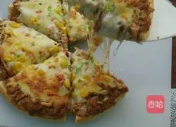 Tuna Floss Pizza Recipe Illustration 11