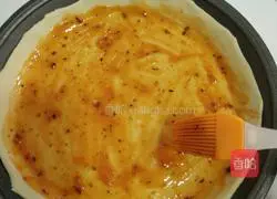 Illustration of how to make bacon pizza 5