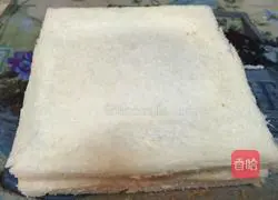 Illustration of how to make toast ham rolls 7