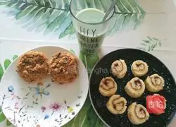 Illustration of how to make clams with seaweed and floss 1