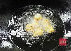 Illustration of how to make fried white radish balls 5