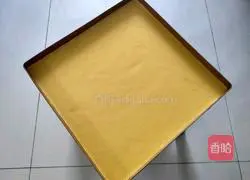 Illustration of how to make square cake 10