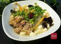 Illustration of how to make mutton steamed buns 22