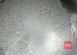 Illustration of making homemade pizza crust 2