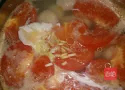 Tomato Egg Curry Fish Ball Soup Recipe Illustration 5