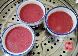 Illustration of how to make Hakka colorful hair cakes 4