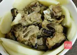 Illustration of how to make steamed yam ribs 9