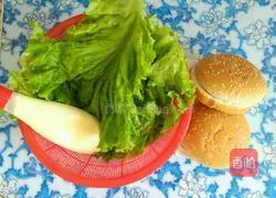 Illustration of Homemade Orleans Burger 4