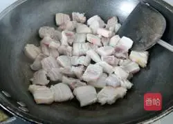 Illustration of how to make fermented bean curd meat 3