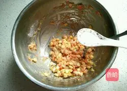 Illustration of how to make glutinous rice assorted rice balls 7