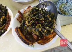 Illustration of how to make pork with pickles and vegetables 7