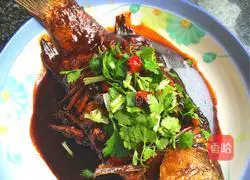 Illustration of how to make sweet and sour crucian carp 15