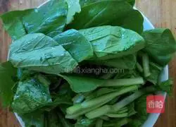 Illustration of how to make green vegetable and tofu soup 3