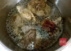 Illustration of how to make soy beef 7