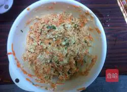 Illustration of how to make tofu and carrot balls 6