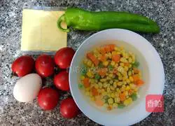 Illustration of how to make pan pizza 1