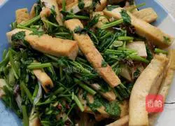 Illustration of how to make coriander tofu 4