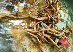 Braised Chicken with Tea Tree Mushrooms Illustration of how to do it 7