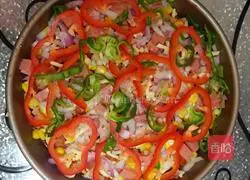 New Orleans BBQ Pizza Illustration of how to do it 6