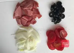 Kuaishou ham pizza recipe 3