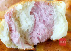 Illustration of how to make two-color butter bread 14