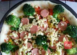 Assorted Sausage Pizza Recipe Illustration 2