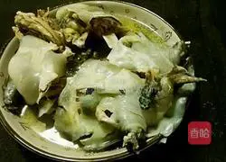 Illustration of steamed turtle recipe 13