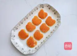Illustration of how to make cartoon meat floss cake 11