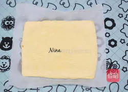 Tiger Skin Cake Roll Recipe Illustration 7