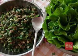 Clam lettuce wraps simple version illustration 6