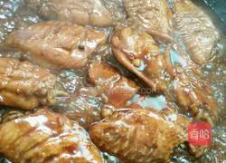 Illustration of braised chicken wings in oyster sauce 9