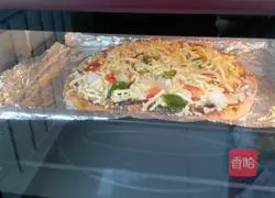 Orleans Chicken Leg Mushroom Pizza Recipe Illustration 11