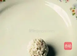 Illustration of how to make sweet potato pearl balls 8