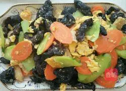 Illustration of how to make convenient Mushu Pork 8