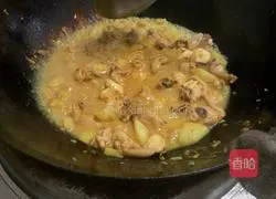 Illustration of Curry Braised Chicken 6