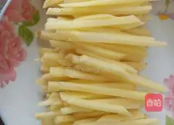 Illustration of homemade French fries 3
