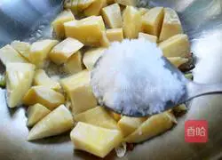 Illustration of braised spring bamboo shoots in oil 7