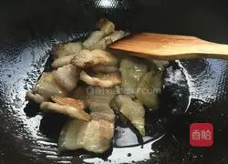 Illustration of how to make oily meat and potato slices 5