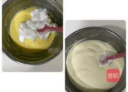 Illustration of how to make eight-inch heart-shaped chiffon cake 9