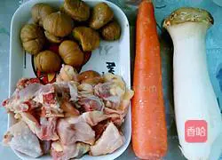 Chestnut braised chicken recipe 1