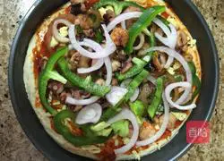 Home Pizza Recipe Illustration 6