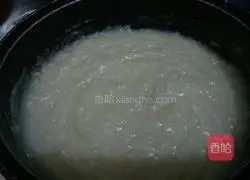 Rice cooker Illustration of how to stir the dough 3