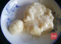 Coconut Snow Skin Mooncake (Mung Bean Custard Filling) Recipe Illustration 11