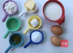 Illustration of how to make French dessert