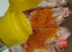 (Fryer version) New Orleans grilled wings illustration 2