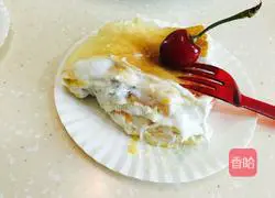 Durian Mango Layer Cake & Pancake Recipe Illustration 14