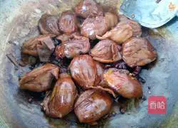 Illustration of how to make sauced duck gizzards 5