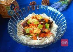 Illustration of how to make tomato noodles 10