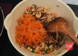 Illustration of how to make southern Fujian salty rice 4