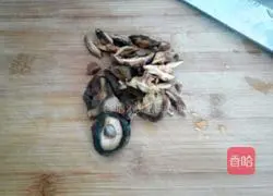 Illustration of how to make fried pork buns 1